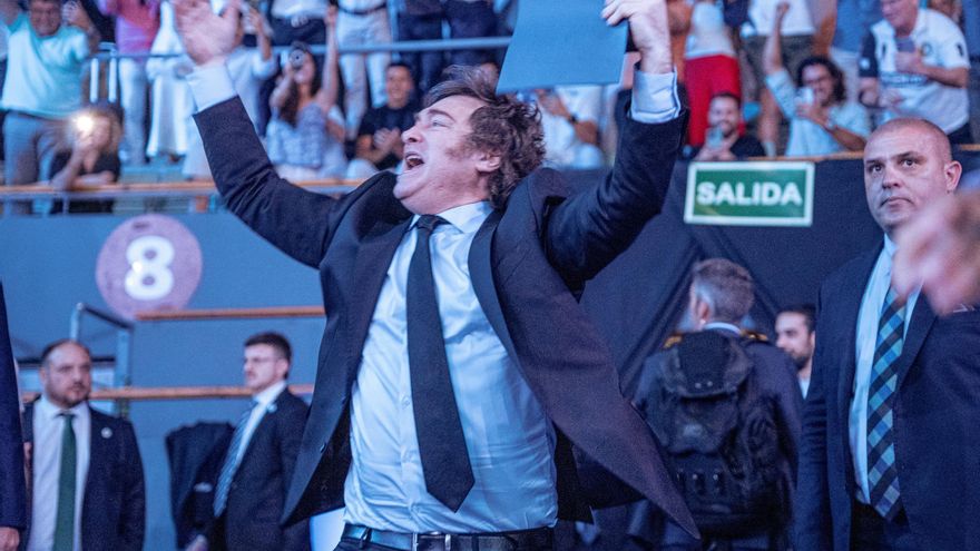 Milei es la estrella del "festival anti-zurdo más grande del mundo" en el momento más delicado de su Gobierno