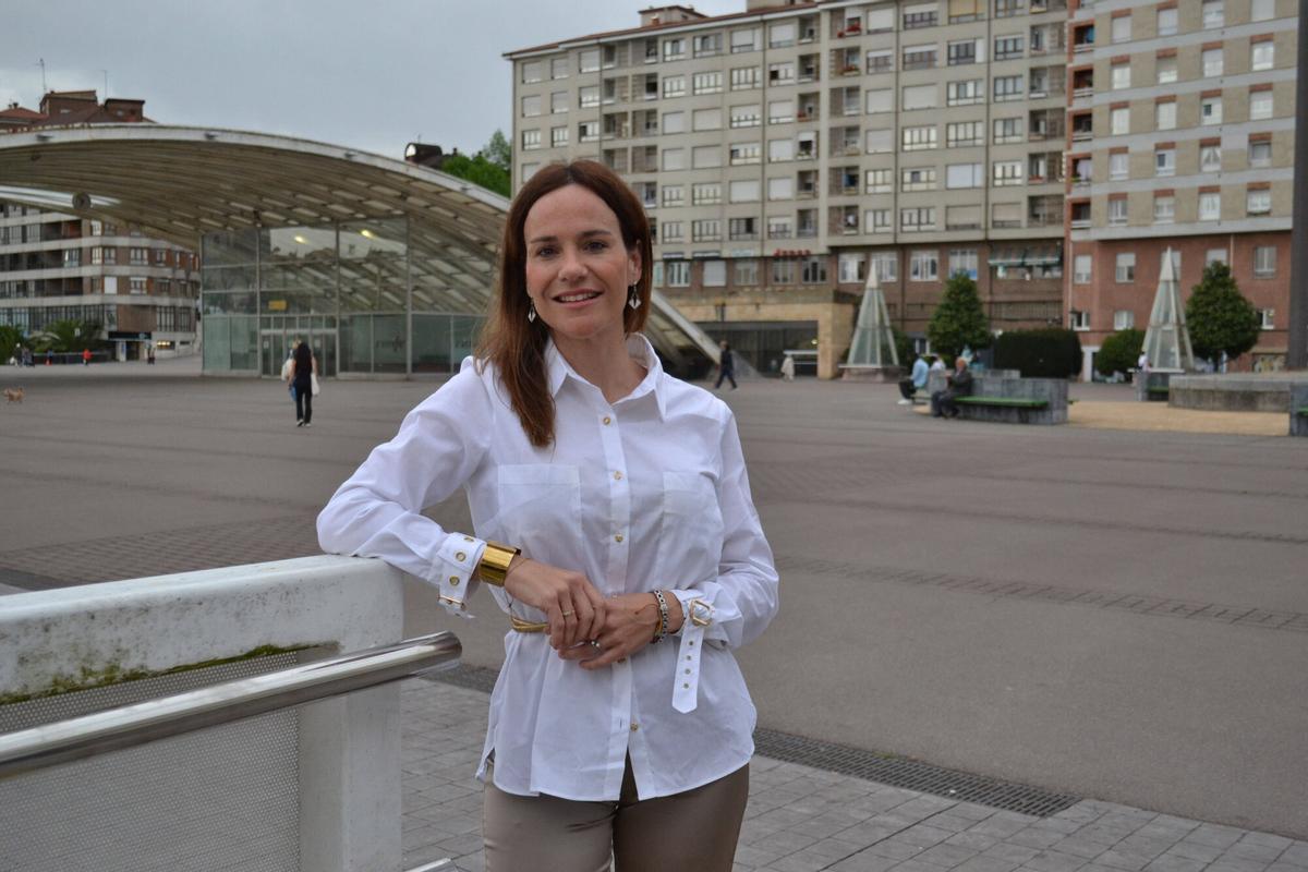 Isabel Pérez Moñino, en Oviedo.