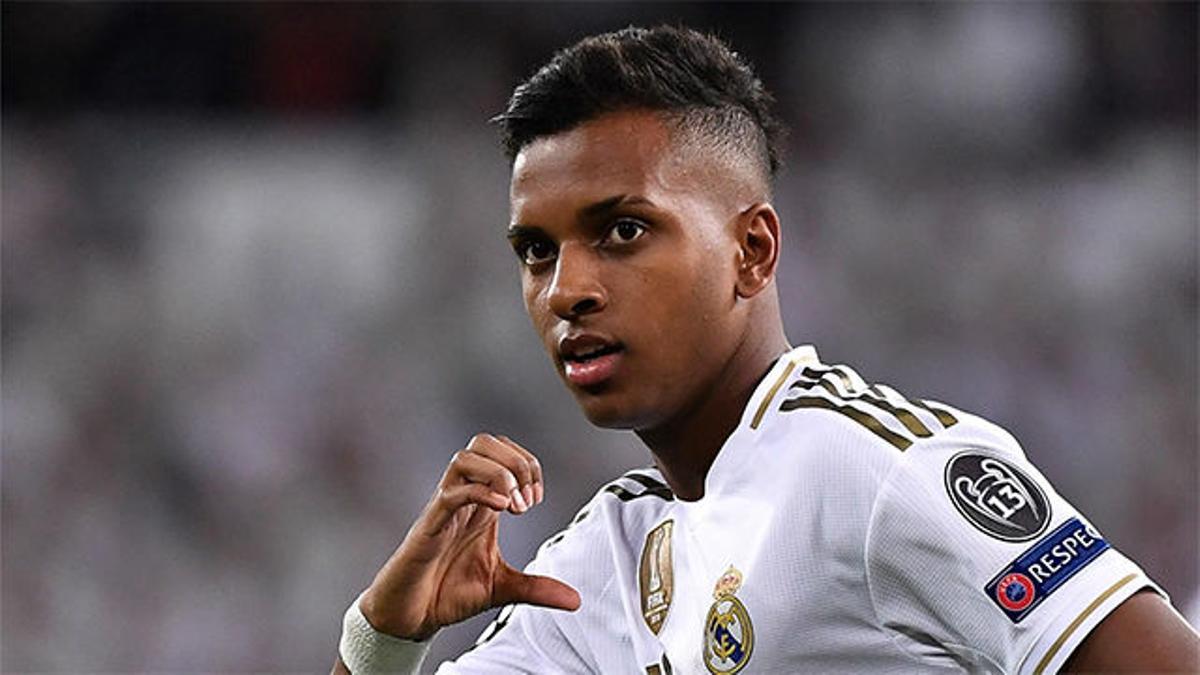 Rodrygo se estrena en la Champions con un hat-trick perfecto