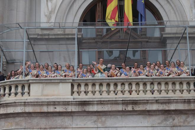 Mascletà del 23 de febrero lanzada por Pirotecnia Valenciana