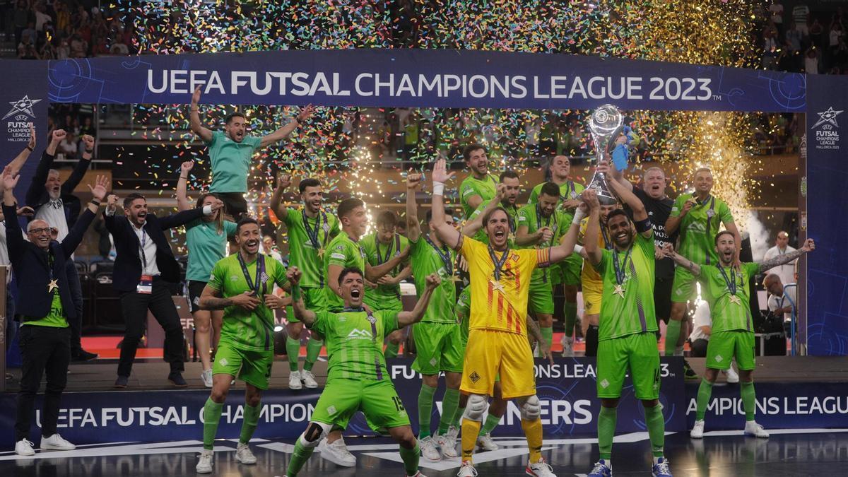 El Palma Futsal ganó en mayo pasado la Champions League en el Velòdrom Illes Balears