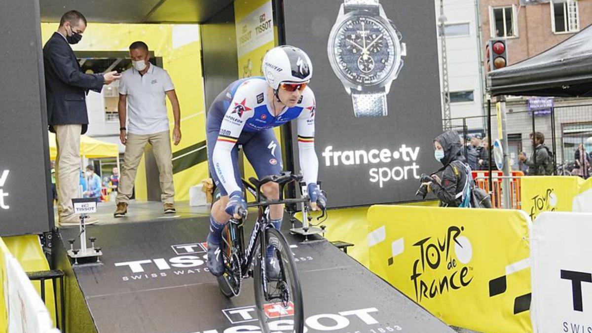 Lampaert venç a la crono inaugural del Tour de França | BO AMSTRUP