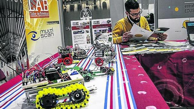 La feria de empresas ha sido uno de los atractivios.