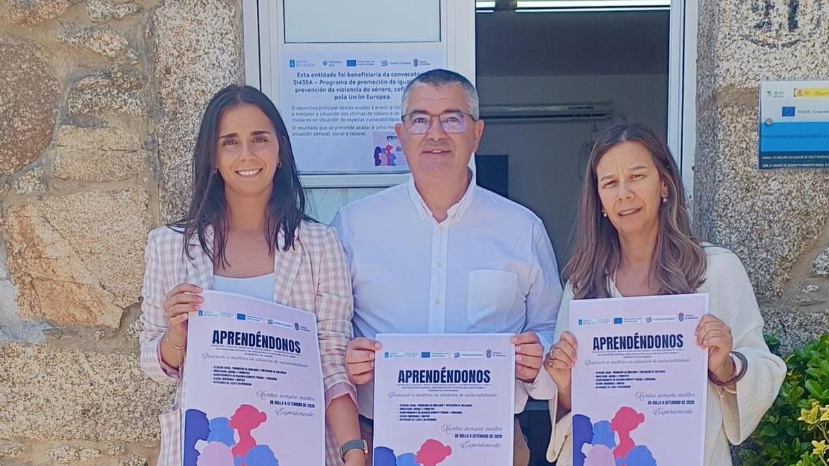 Presentacion del programa en el Concello de Ribadumia.