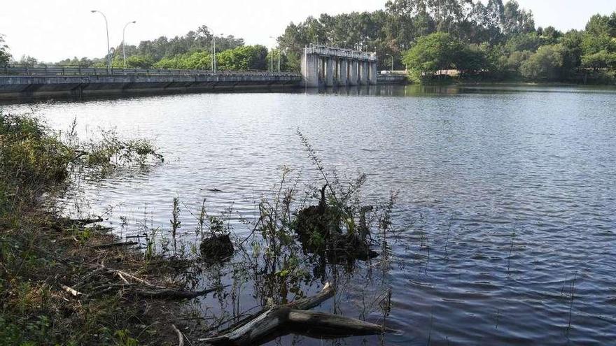 Embalse de Cecebre, que abastece a la ciudad de A Coruña.