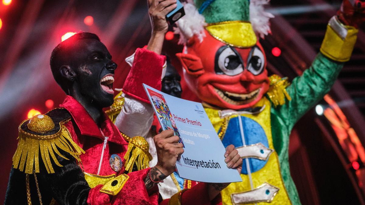 Diablos Locos, murga ganadora del Carnaval 2022.