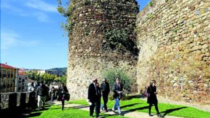 La barbacana de la muralla será visitable tras las últimas obras