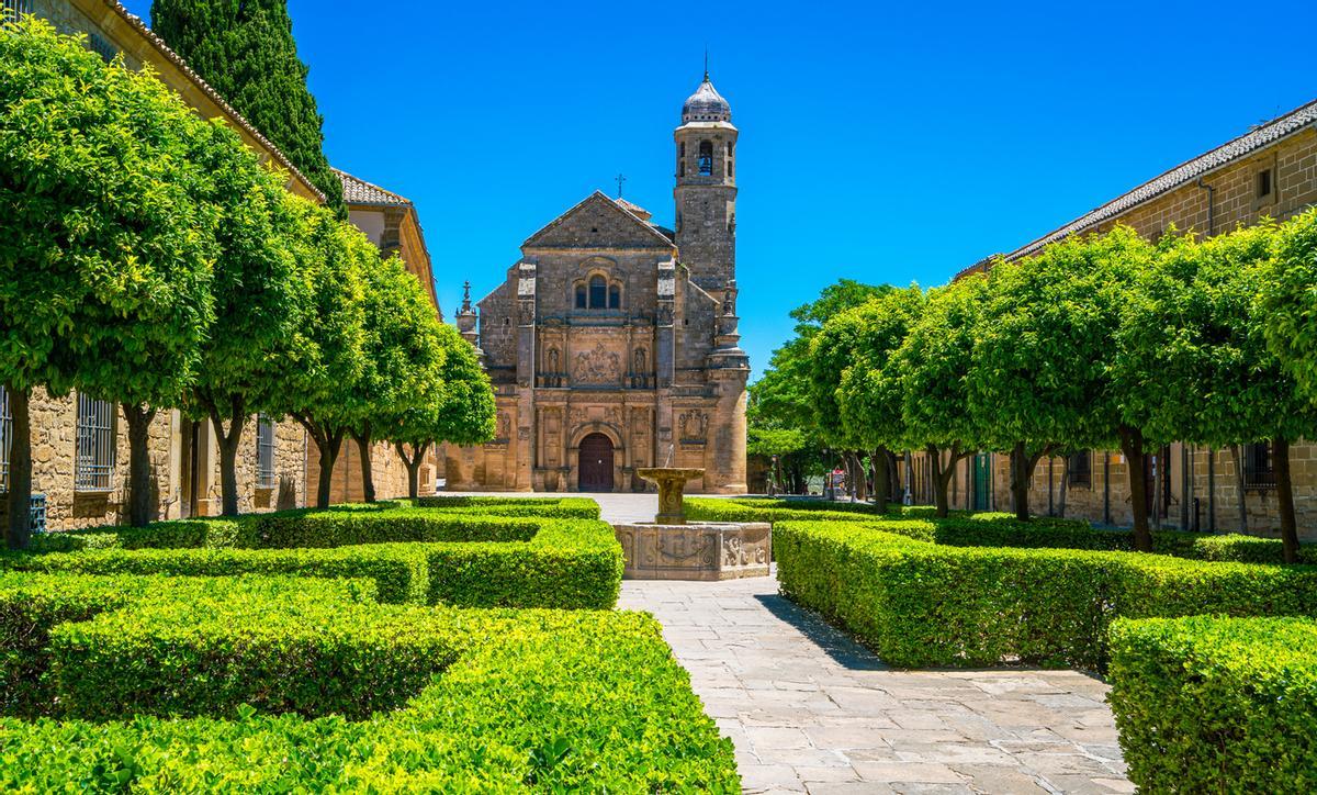 La plaza Vázquez de Molina, en Úbeda