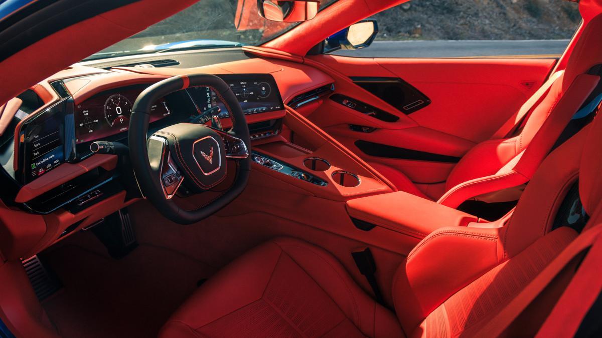 Interior del Chevrolet Corvette Grand Sport