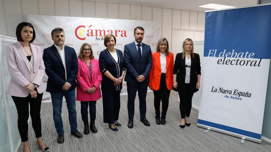 Cinco modelos de ciudad para Avilés: las propuestas de los candidatos en el debate de LA  NUEVA ESPAÑA