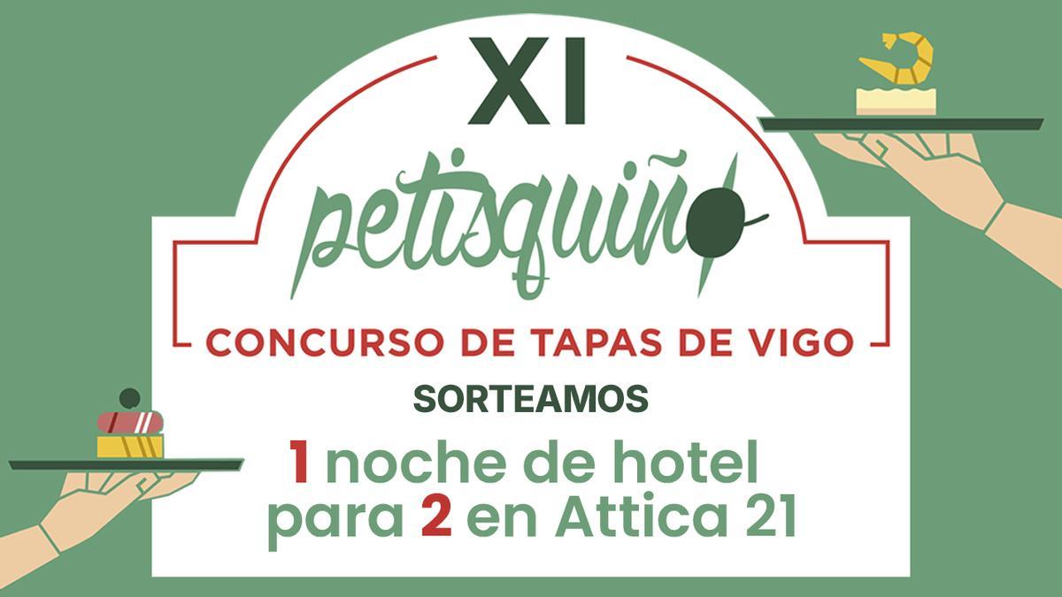 Gana una noche de hotel con El Petisquiño y Faro de Vigo