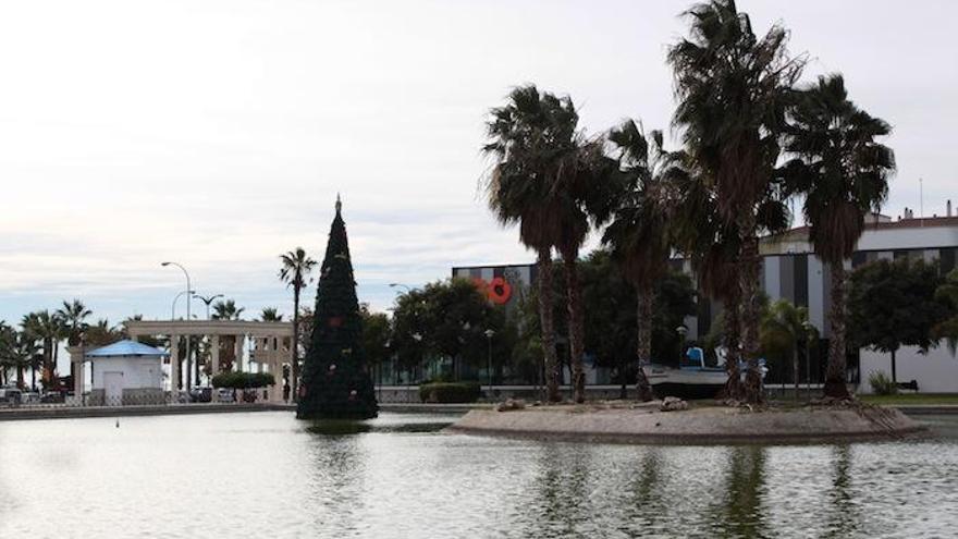 Imagen del parque de Huelin, cuyas obras de mejora van a suponer una inversión de 509.400 euros.