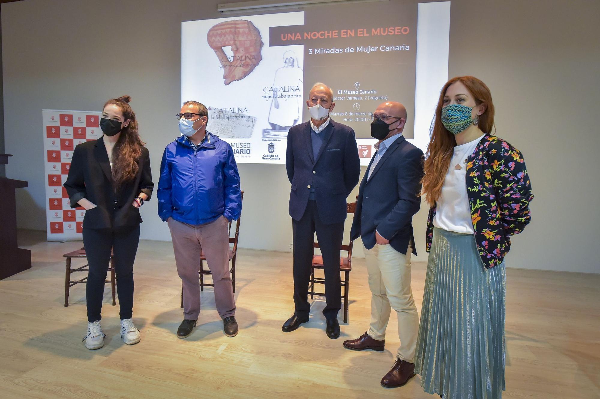 Presentación del proyecto 'Tres miradas de mujer canaria'