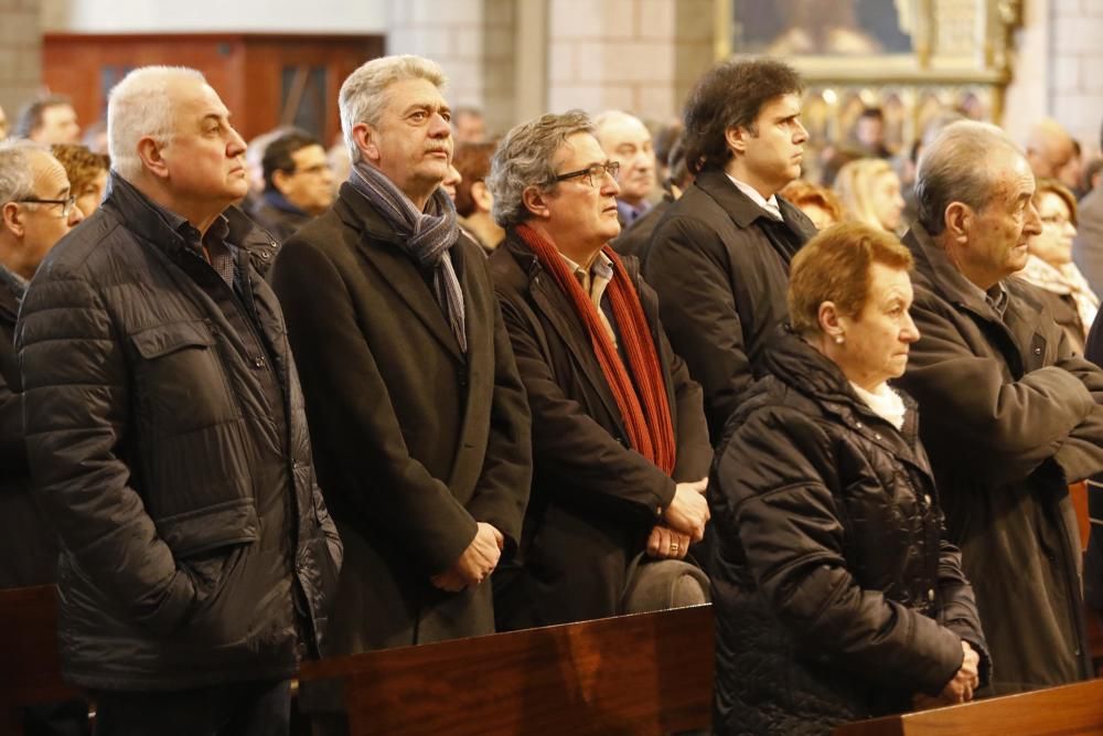 Últim adéu a l'exalcalde de Blanes Josep Marigó