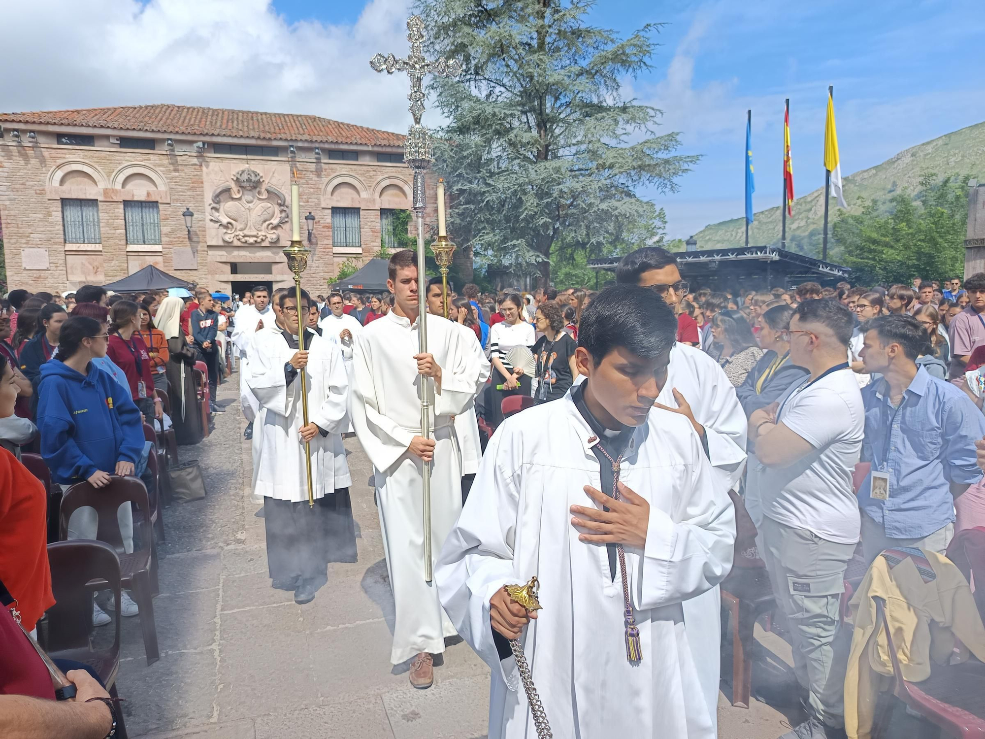 Jornada Eucarística Mariana en Covadonga