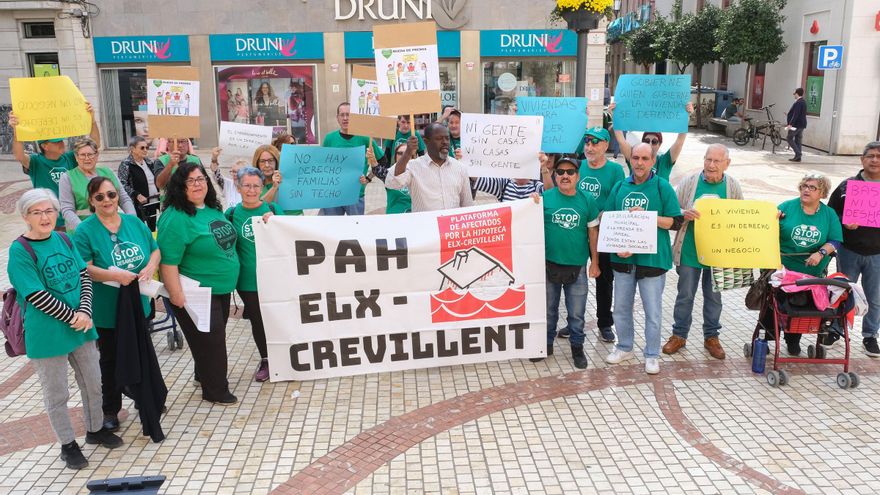 Plataforma Afectados Hipotecas: &quot;Elche dejó sin gastar el 45% de las ayudas al alquiler&quot;