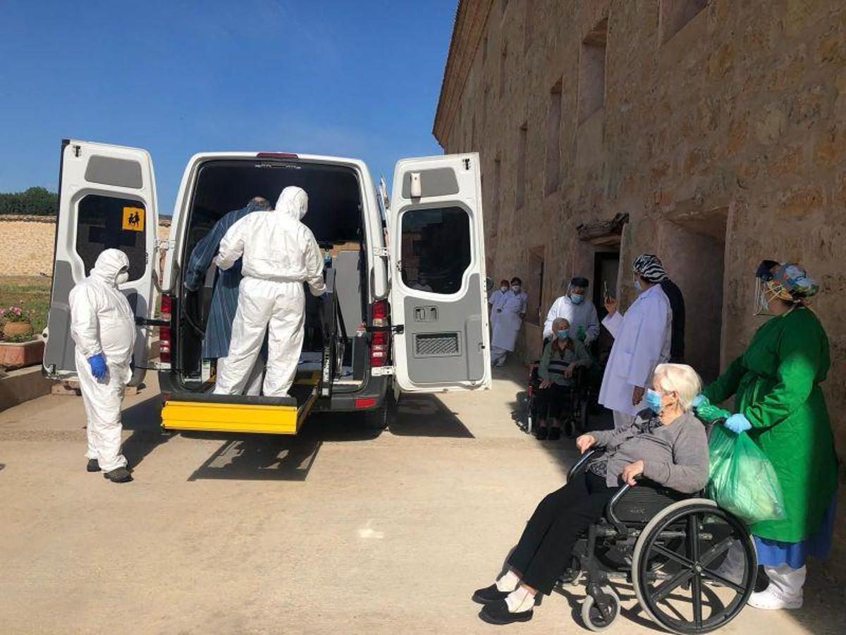 El centro covid de Yéqueda despide a su último residente