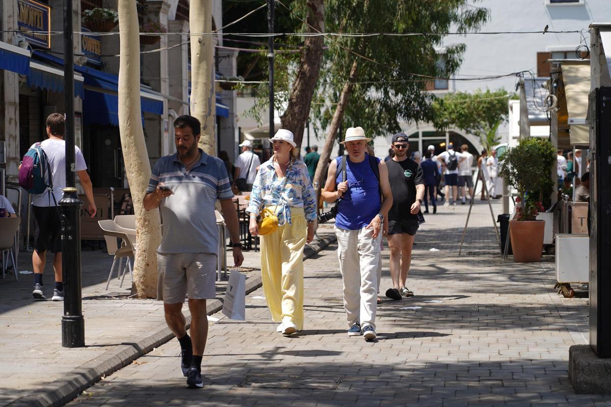 La última tarde de la frontera de Gibraltar en imágenes La última tarde de la frontera de Gibraltar en imágenes