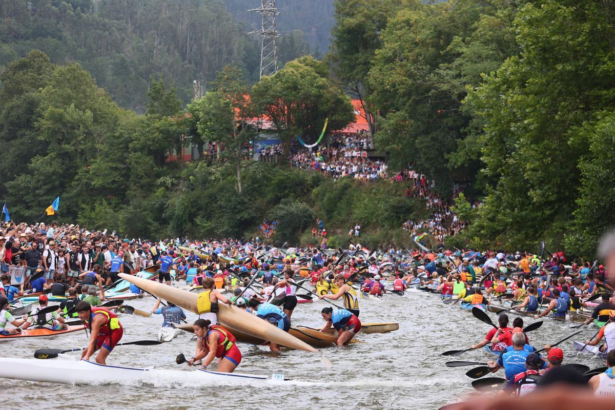 Así fue la fiesta de Les Piragües y el 88 Descenso Internacional del Sella Así fue la fiesta de Les Piragües y el 88 Descenso Internacional del Sella