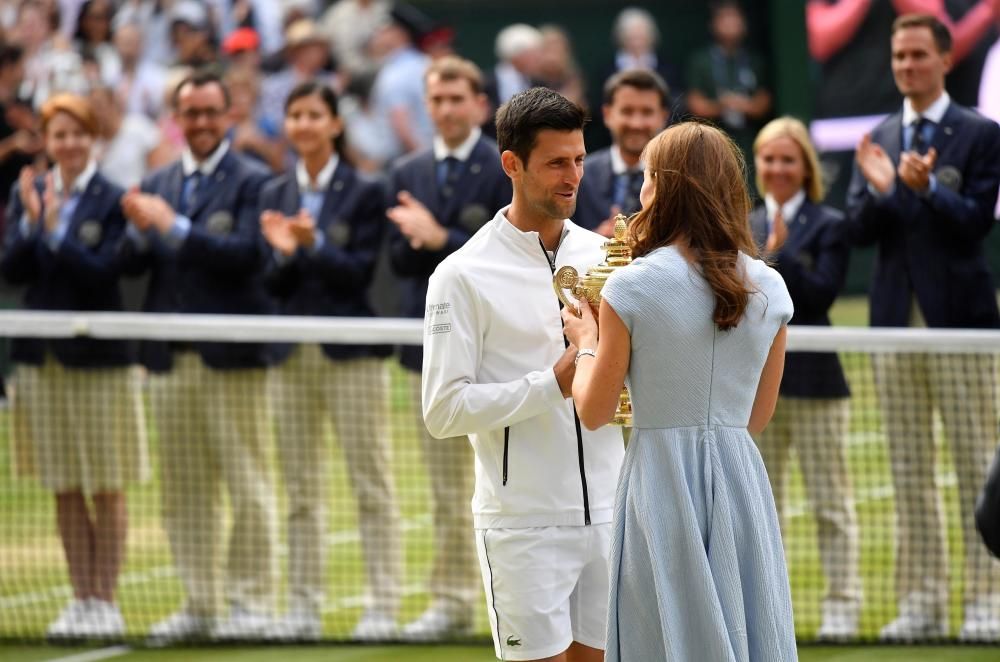 Djokovic gana ante Federer su quinto Wimbledon