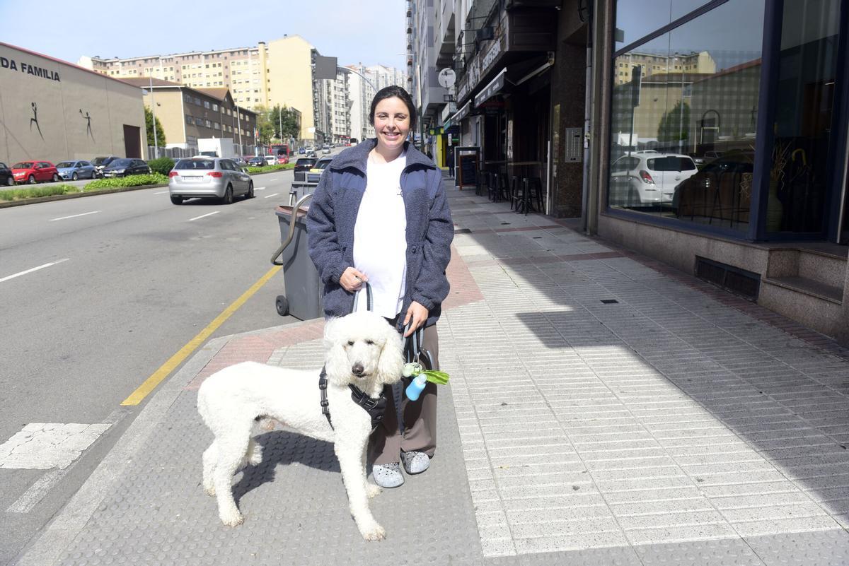 Sara García, vecina de la Sagrada Familia