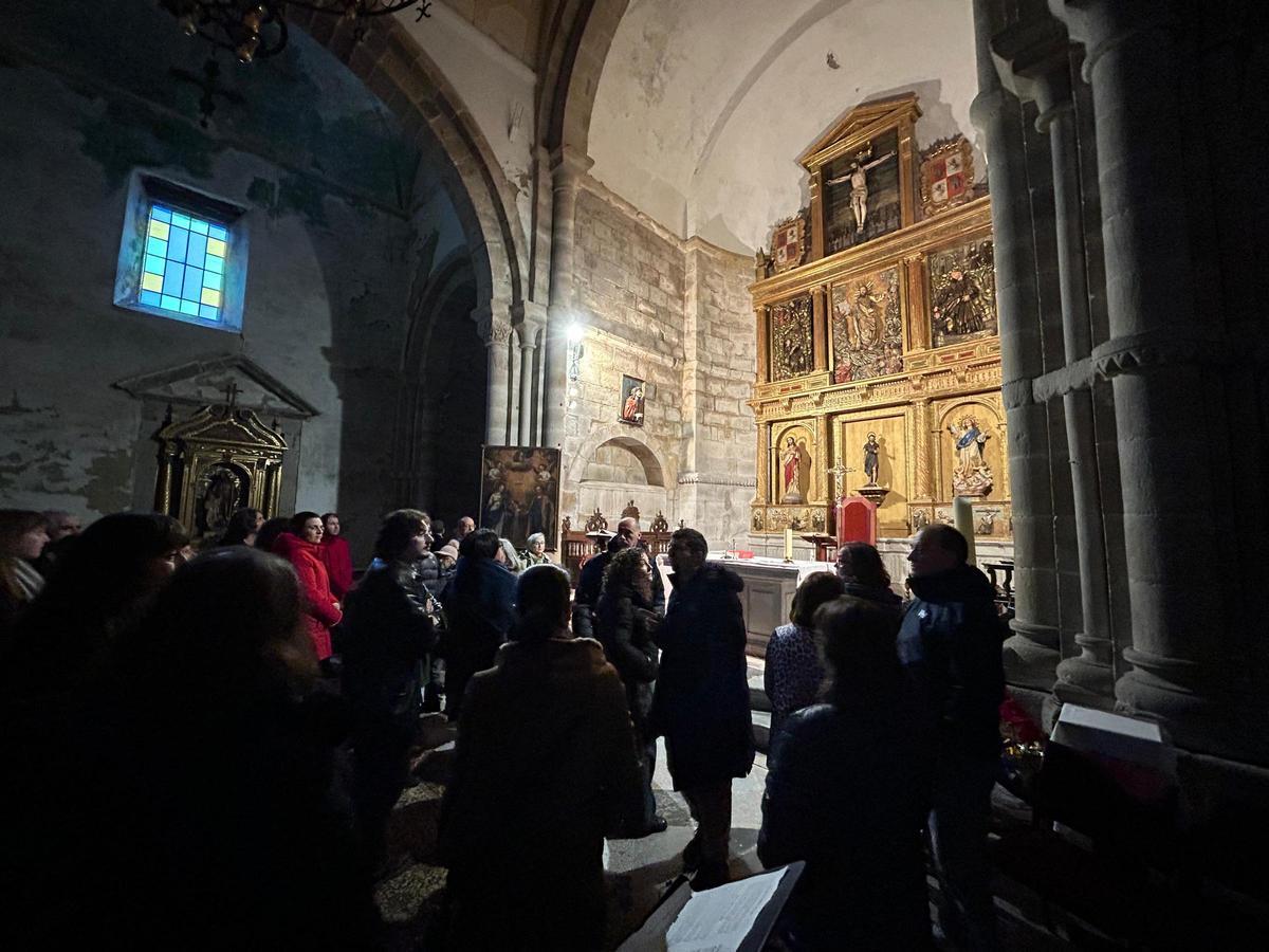 EN IMÁGENES: El monasterio de San Salvador de Cornellana acoge una nueva jornada de visitas guiadas