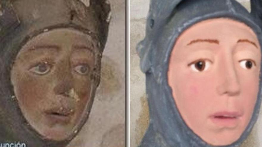 El nou &#039;Ecce Homo&#039;? Aquesta és la polèmica restauració del &#039;San Jorge de Estella&#039;