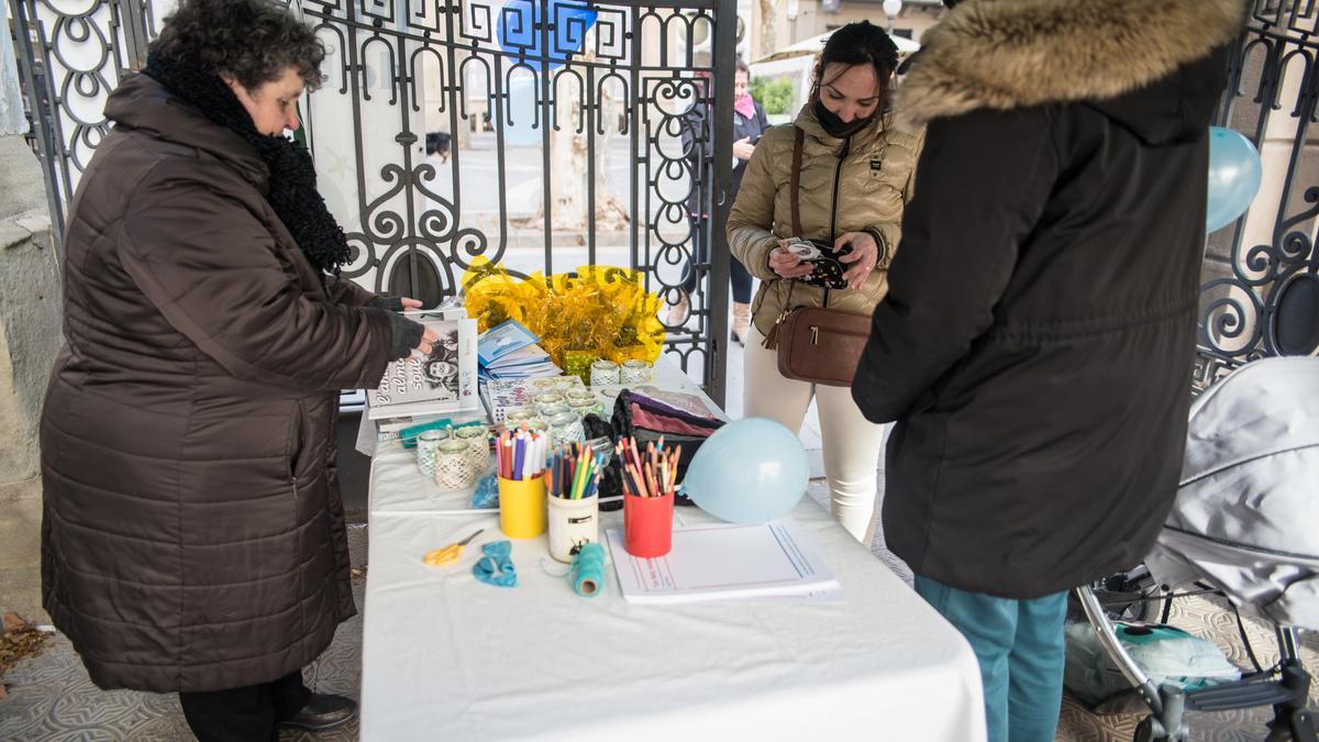 Parada del Centre de Recursos en Trastorn de l&#039;Espectre Autista de la Catalunya Central, que participava en l&#039;organització de la cursa