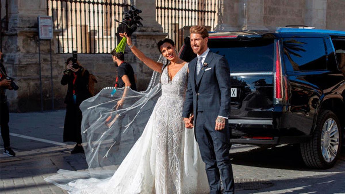 Ramos y Pilar Rubio ya son marido y mujer