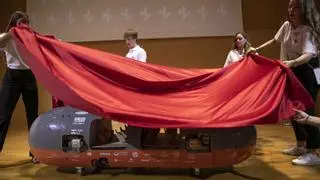 Hyperloop UPV eleva su propuesta con un vehículo que levita