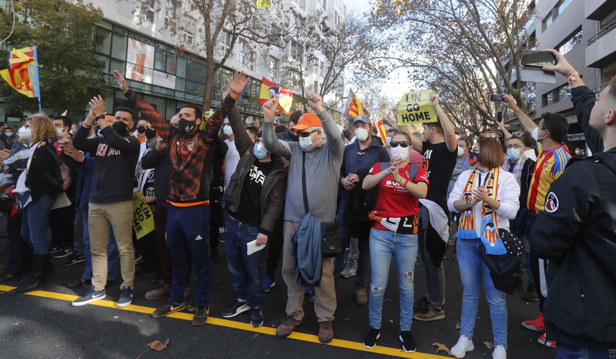 La manifestación valencianista contra Peter Lim (segunda parte)