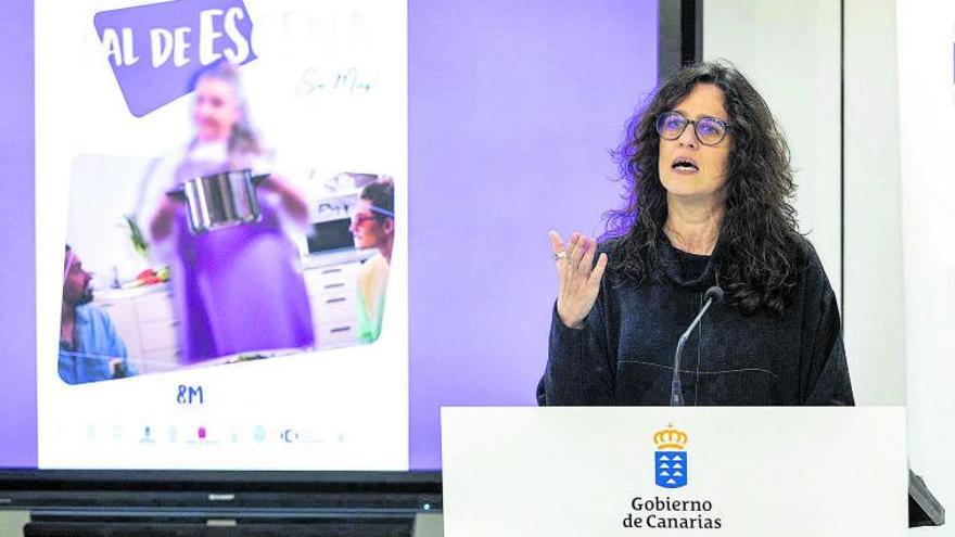 Kika Fumero, durante la rueda de prensa de ayer. | | MIGUEL BARRETO/EFE