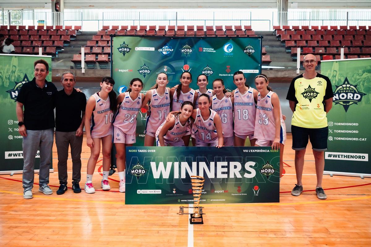 El Santfeliuenc, guanyador femení.