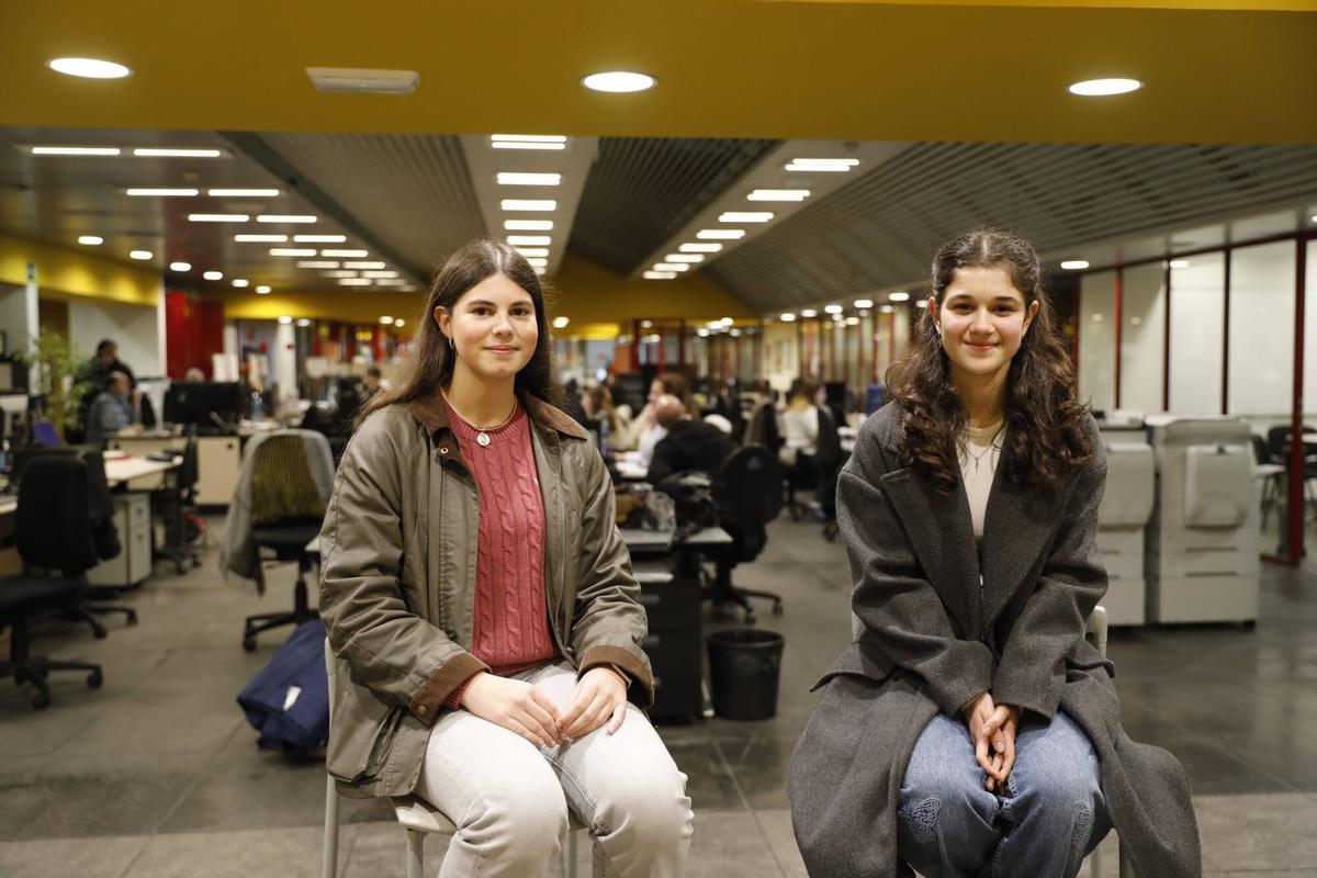 Dos estudiantes ovetenses becadas por la Fundación Amancio Ortega.