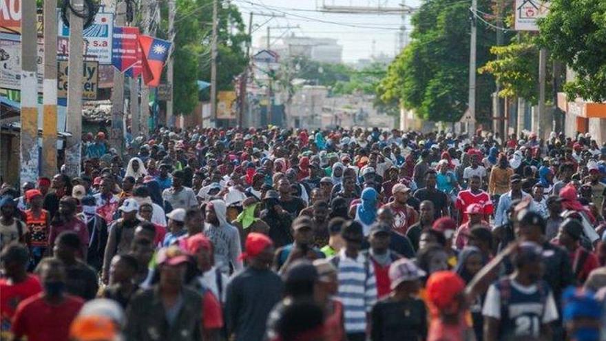 Vuelven las protestas a Haití para exigir la renuncia del presidente Jovenel Moise