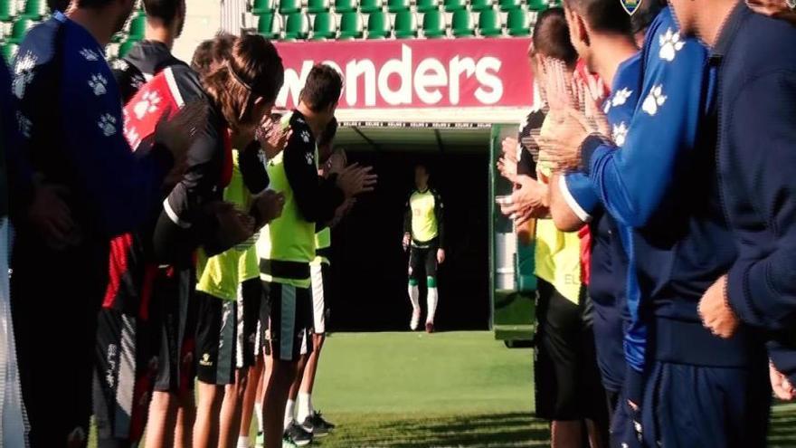 El Elche homenajea a Nino