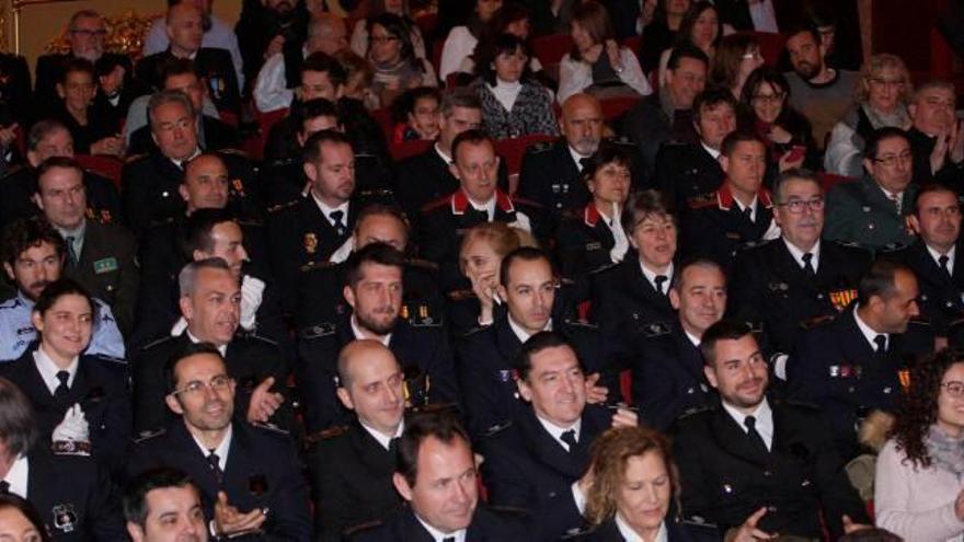 Acte de la Diada de la Policia Municpal, on el seu cap, ja va demanar més agents.