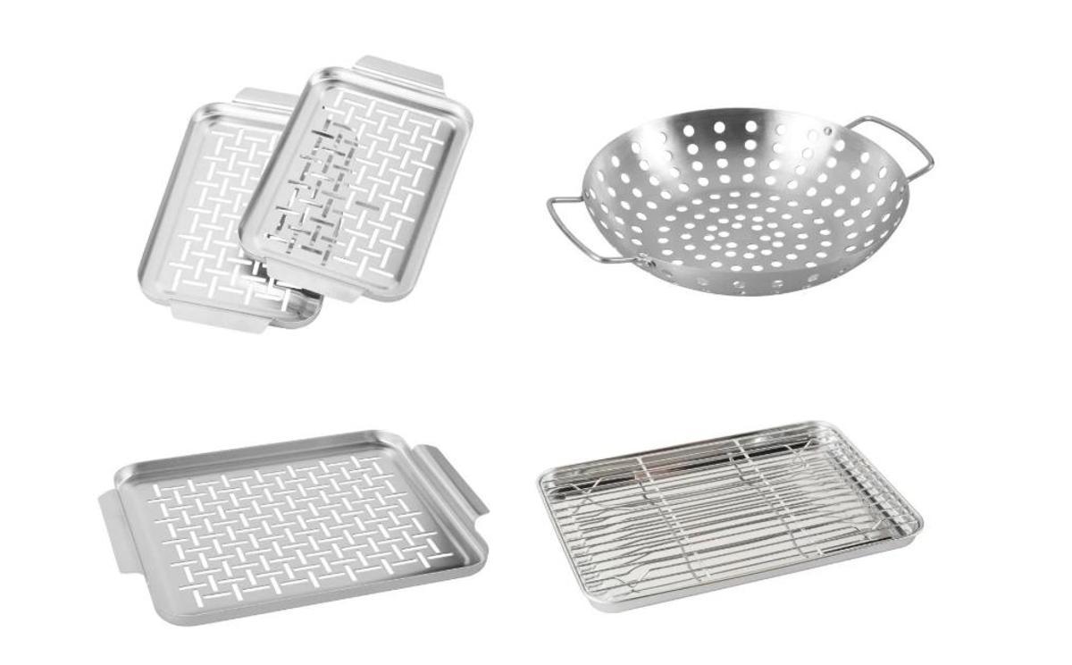 Set de planchas para barbacoa.