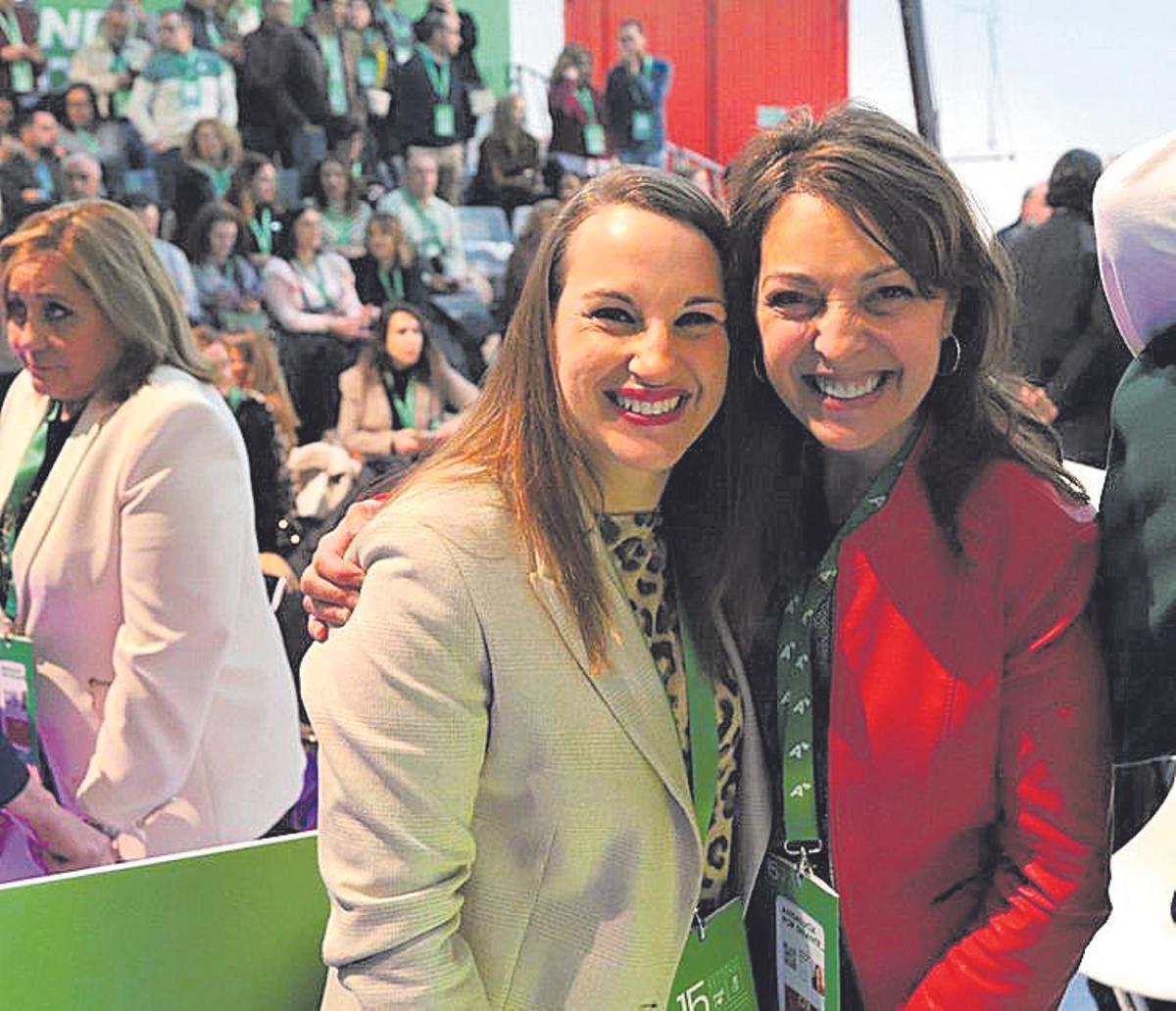 Esther Ruiz e Isabel Ambrosio, este sábado en Armilla (Granada).