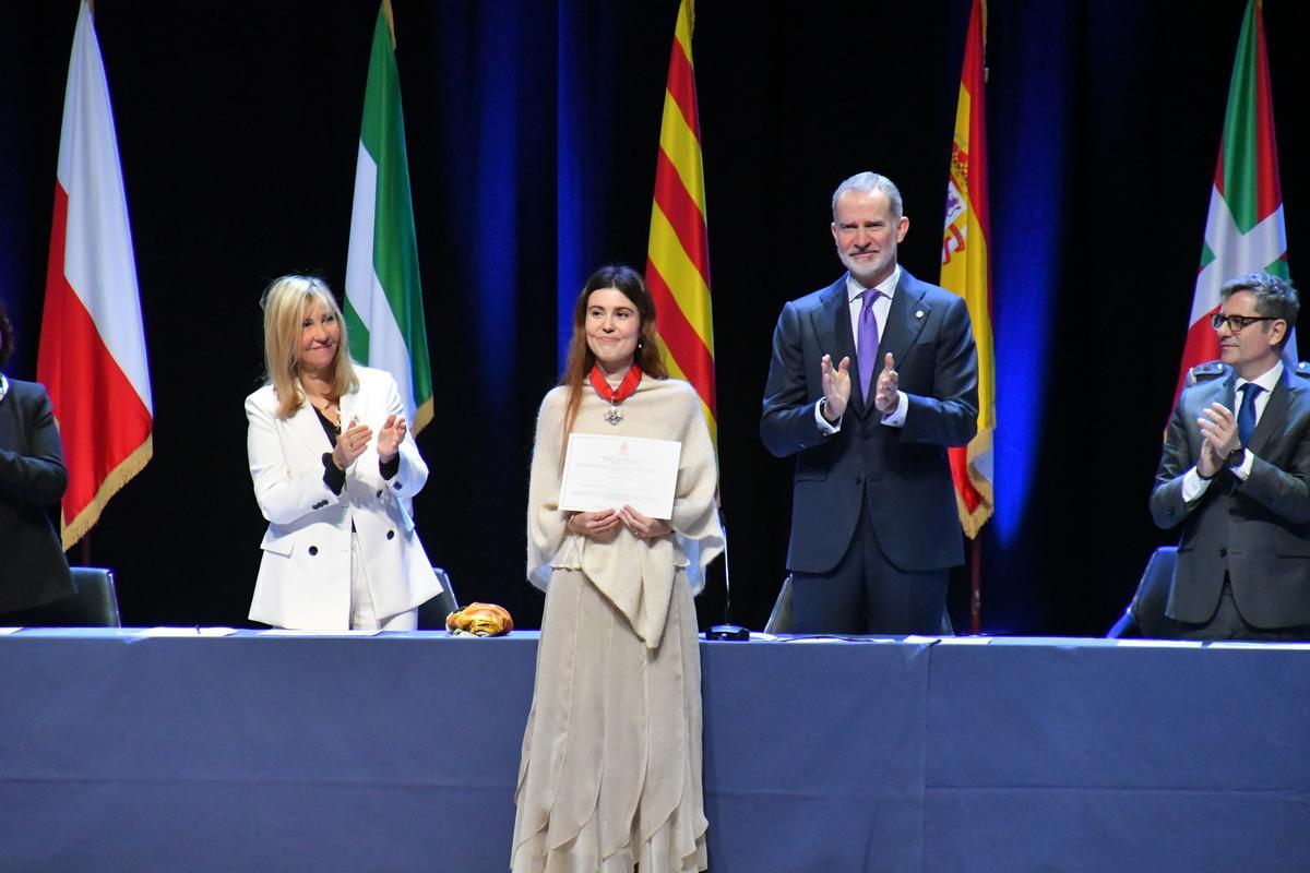 La número u de la promoció, Ángela Sanz.