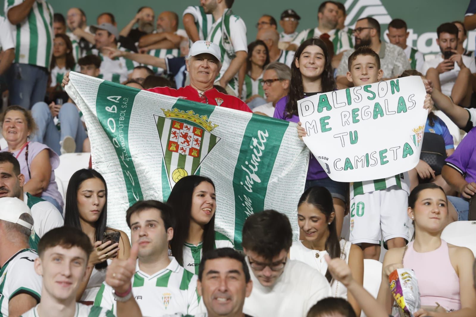 Córdoba CF-Racing de Santander | Las imágenes de la afición en El Arcángel