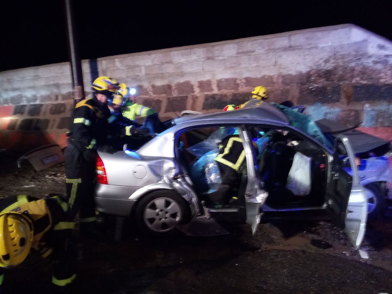 Accidente de tráfico en Gáldar