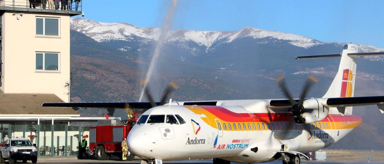 L’aeroport Andorra-la Seu d’Urgell, que podrà operar durant la nit a final d’any | ARXIU/ACN