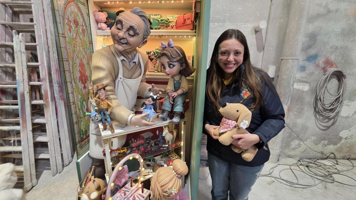 Estos son los NInots que presenta Almirante Cadarso a la Exposicion de las Fallas 2026