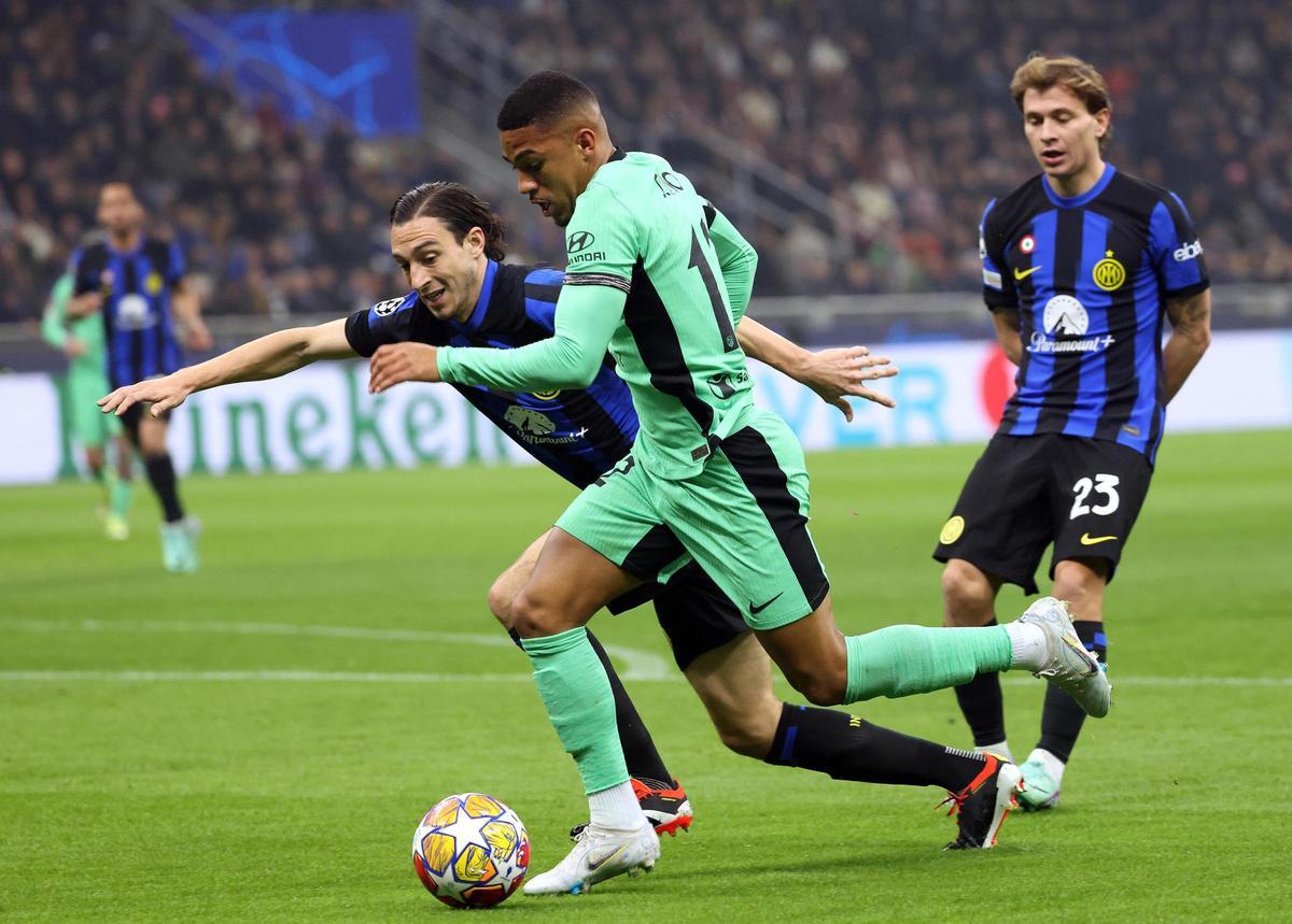 Inter de Milán - Atlético de Madrid: ida de octavos de Champions League, en imágenes