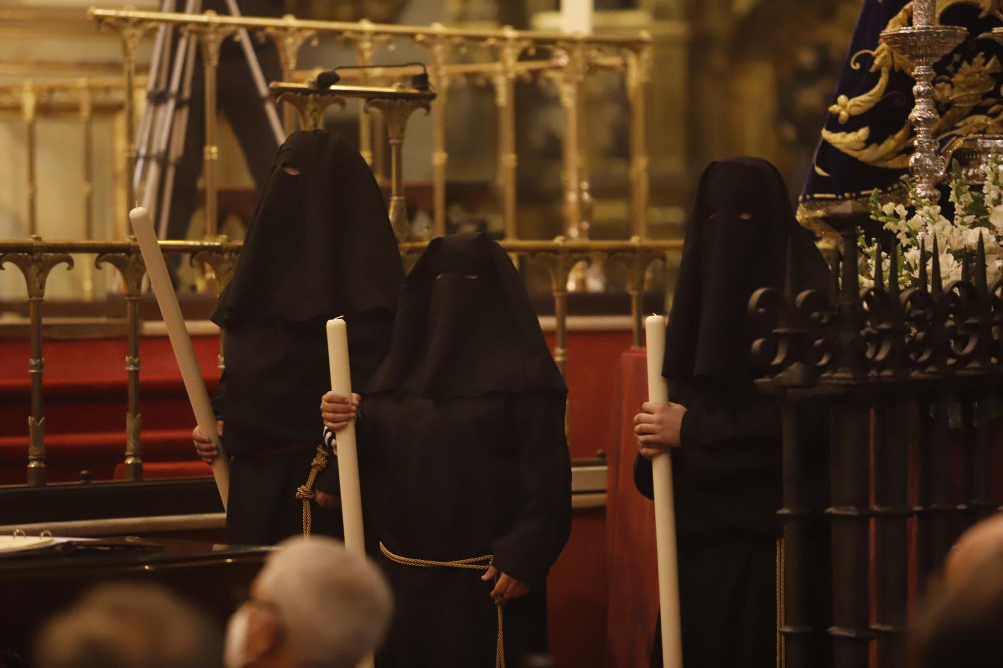 Acto de liberación de tres presos por El Rico en la Catedral