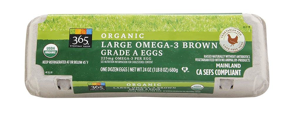 Huevos con omega 3