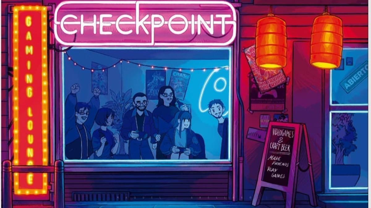 Ilustración del Checkpoint en Barcelona