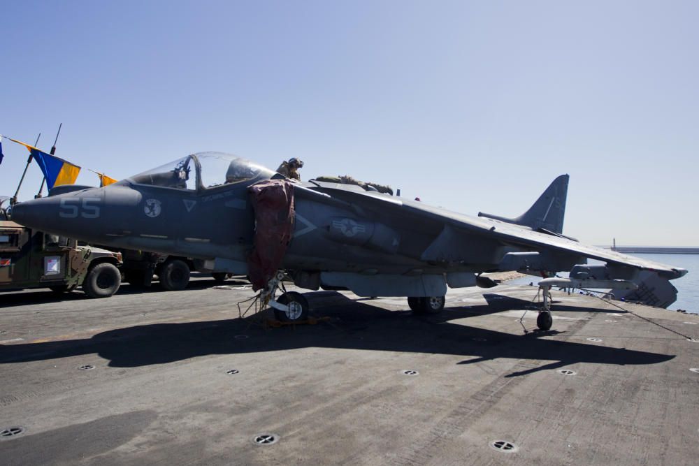 El portaaviones del ejército norteamericano USS Kearsarge