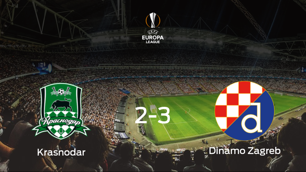 El Dinamo Zagreb toma ventaja en su primer duelo de dieciseisavos de final con un resultado de 2-3